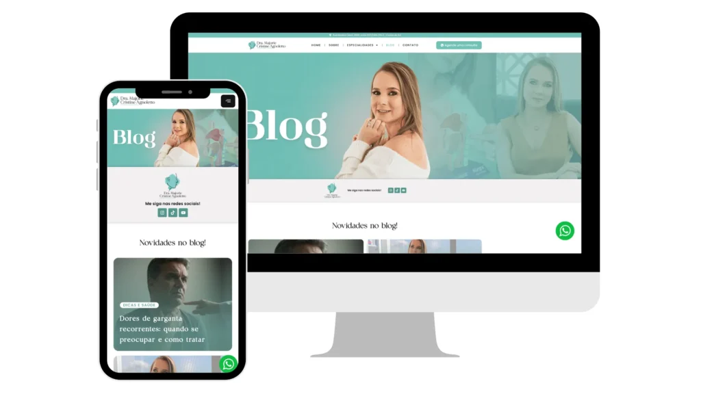 Projeto Blog da Dra. Majorie Agnoletto